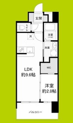 セレニテ難波グランデシュッドの物件間取画像